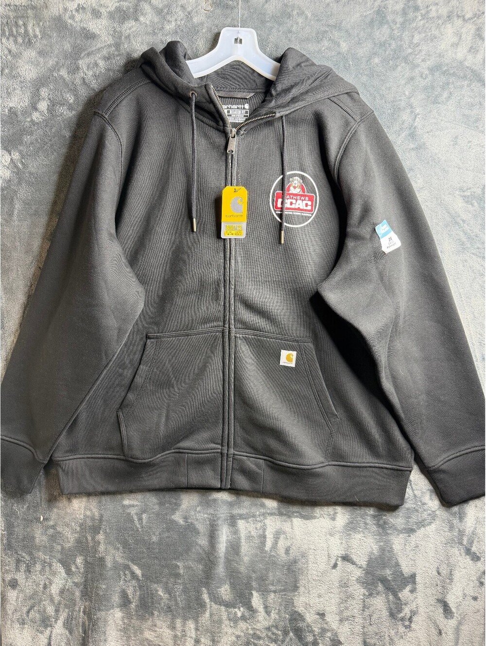 Carhartt Clarksburg Relaxed Fit Midweight Full Zip Long-Sleeve Hoodie Women's 2X